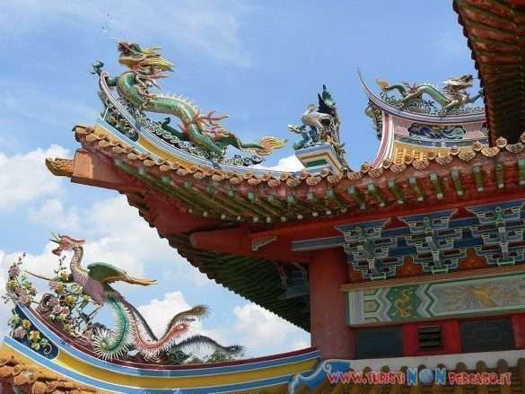 Edifici e strade del centro di Kuala Lumpur