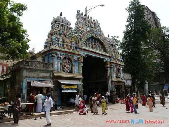 Tempio di Meenakshi nel centro di Madurai