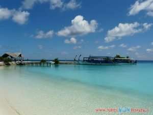 Spiaggia di Makunudu Island Maldives