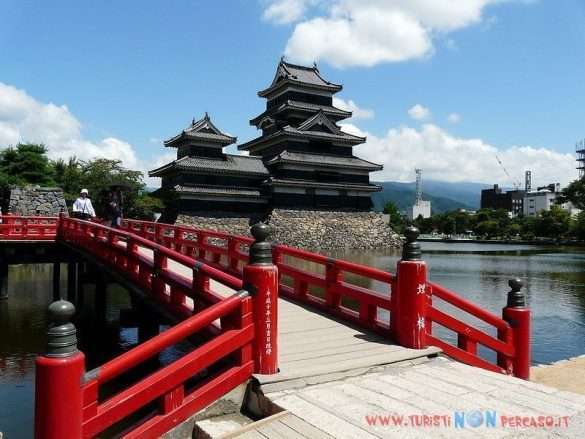 Castello di Matsumoto in Giappone