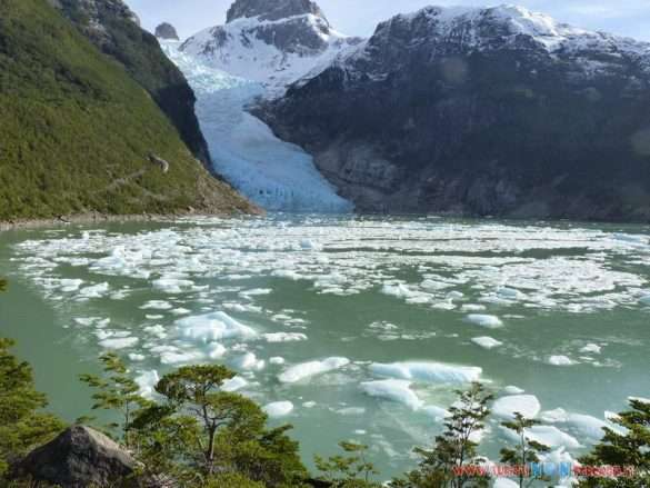 Ghiacciaio Balmaceda nella Patagonia cilena