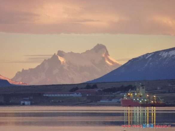Puerto Natales nella Patagonia cilena