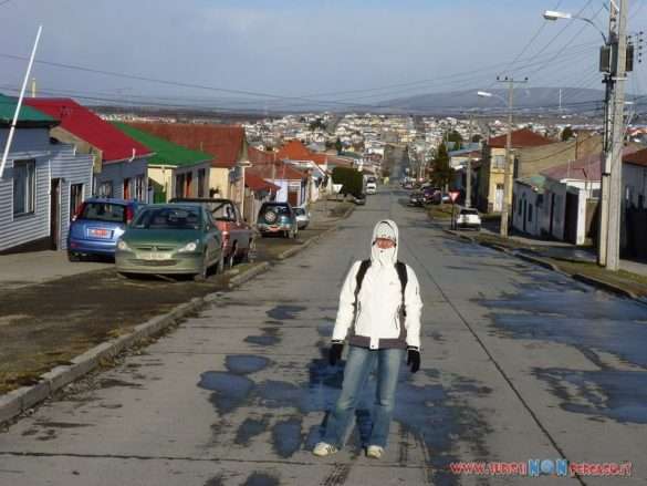 Punta Arenas nella Patagonia cilena