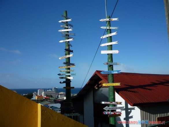 Punta Arenas nell'estremo sud del Cile