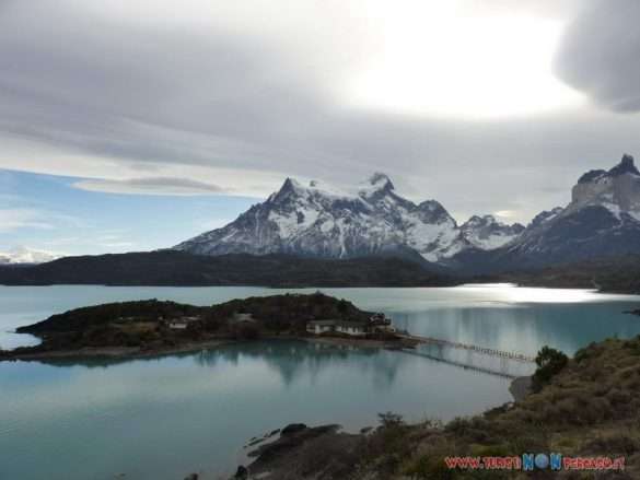 Paesaggio del Parco Nazionale Torres del Paine in Cile