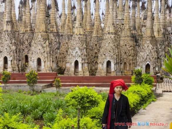 Kakku in Myanmar con migliaia di stupa