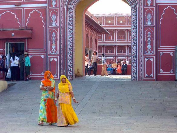 Fortezza storica del Rajasthan in India