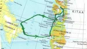 Cartina Groenlandia