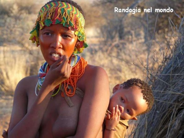Villaggio della Namibia