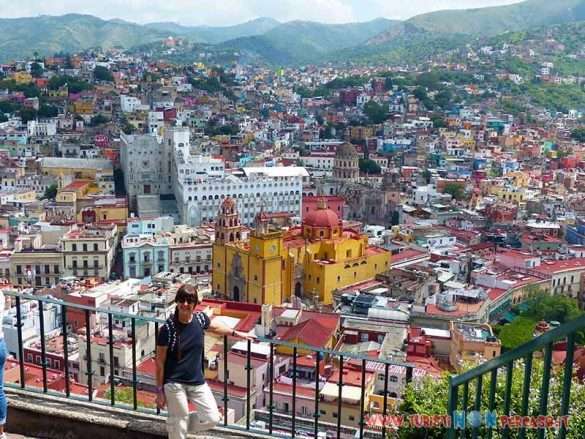 Città di Guanajuato in Messico