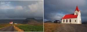 Monte Kirkjufell e Kirkjufellsfoss in Islanda Occidentale