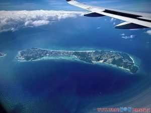 Puka Beach Boracay Filippine sabbia bianca