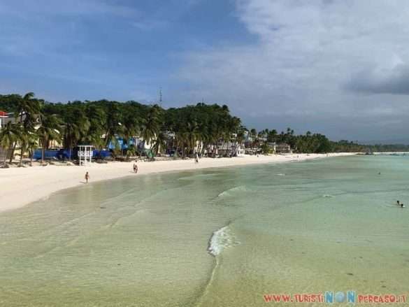 Boracay spiaggia